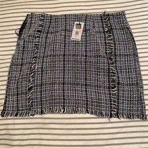Shein 3x tweed mini skirt NWT